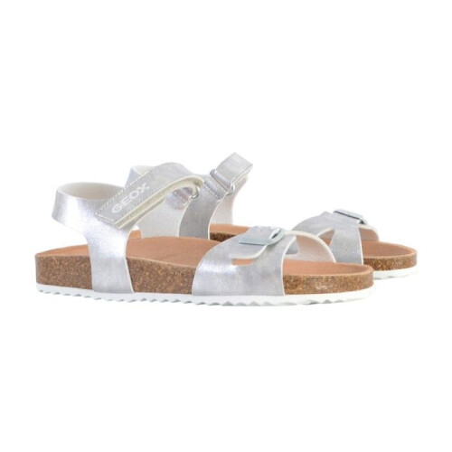 Geox Geox Schuh Modell J Adriel Mädchen C - Farbe Silber 2