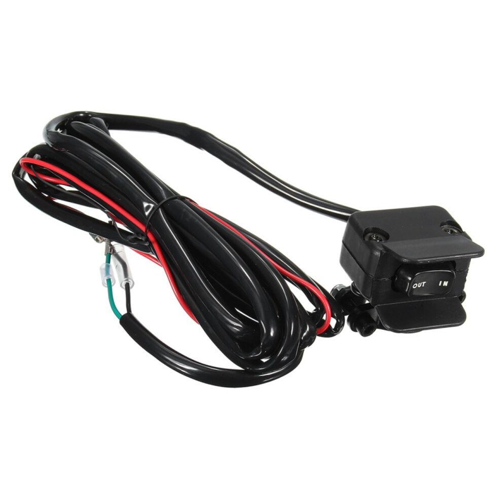 Winch Remote Control Switch Cable For Offroad Vehicle, Heavy Duty Electric Winch Controller 9365369445093