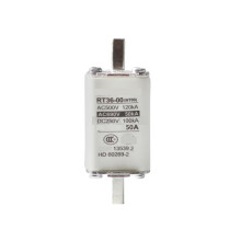 RT3600 NT00 50A Fuse with Thermal Cutoff 250V Overcurrent Protection for Current Safety