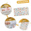Waterproof Changing Pad Cover for Nursery Soft Polyester Easy Clean Baby Changing Table Pad 5