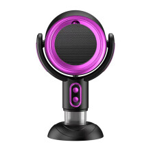 Portable Range Hood with Adjustable Speed Control, Detachable Oil Cup, Easy Clean Filter, Violet