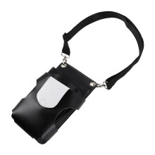 Waist Strap Salon Scissors Bag Hair Tools Organizer Pouch For Stylists Black Ergonomic Belt Carrier For Hair Shears