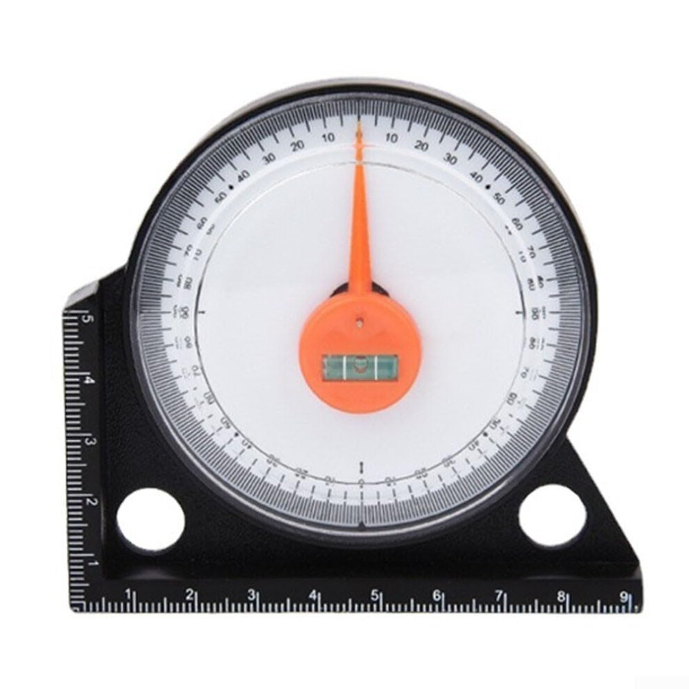 Magnetic Angle Level Finder With Clinometer Gauge, Horizontal Bubble, 0-90 Degree Range For Masonry And Carpentry 9164114237729