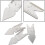 Angle Gauge Set Compact 3Piece For Precision Machining And Assembly Tasks 3