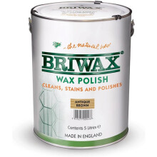NEW Formula Briwax Wax Polish Antique Brown 5 Litre