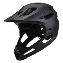 Adult Bike Helmet Full Face with Detachable Chin Guard for Road and Mountain Biking