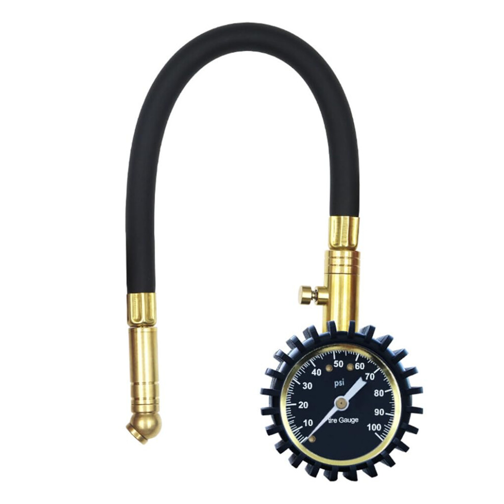 Accuracy Tire Pressure Gauge With 360 Rotation Head And Air Release Valve For Car Motorcycle 9365369452312