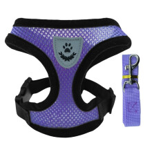 Cat Harness with Leash Escape Proof Reflective Mesh Vest for Small Cats and Dogs 24kg