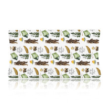 Soft Breathable Baby Changing Pad Cover 32x17 with Elastic Edge Fit and Cute Animal Pattern for Nursery