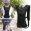 Hydration Backpack with Reflective Strips, Lightweight Nylon, Adjustable Fit for Hiking and Cycling 2