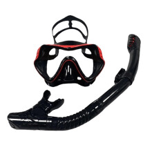 Diving Mask with AntiFog UV Protection, Leakproof Dry Roof, Adjustable Silicone Strap for Adults