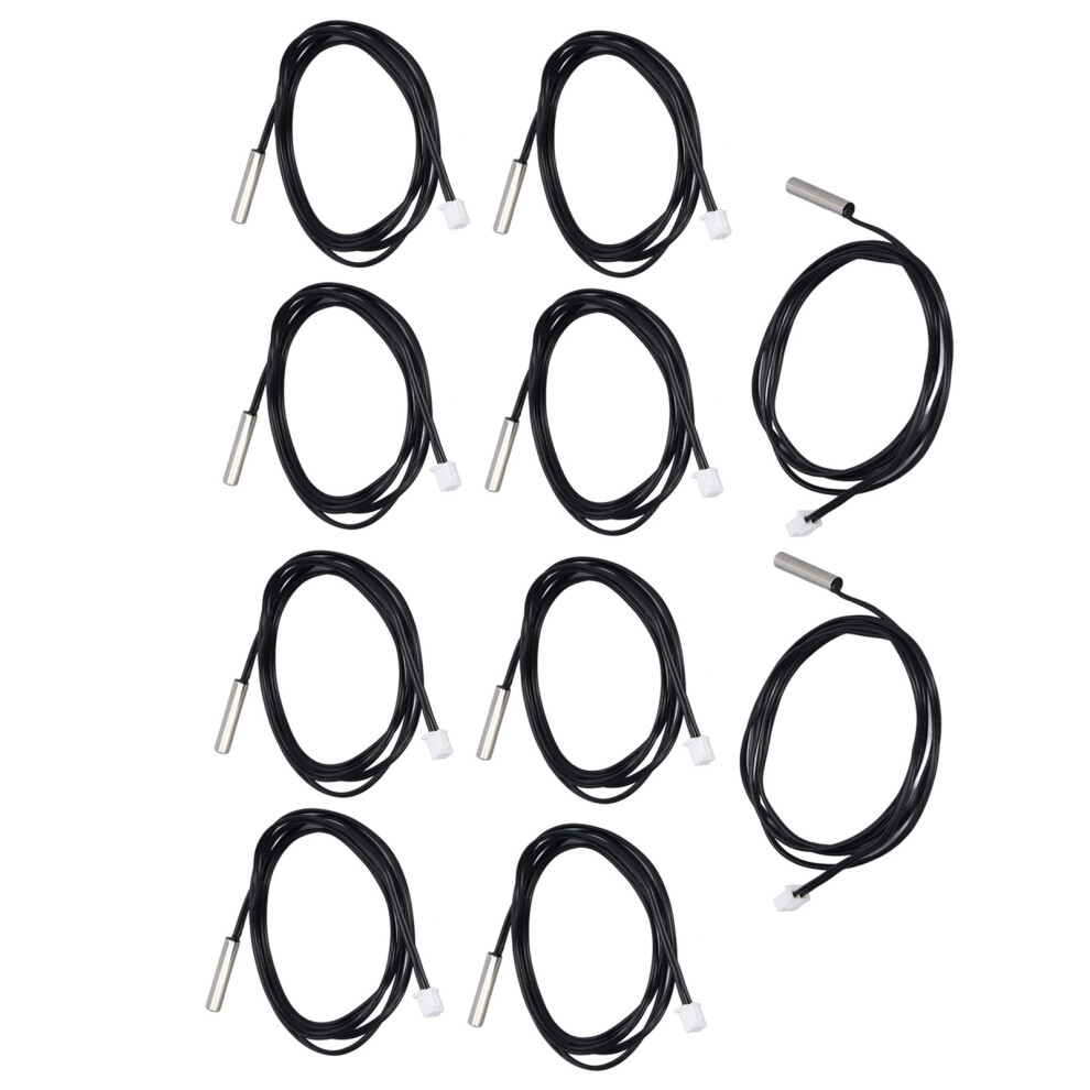 10Pcs Ntc Thermistor Sensors 5K 3950K 5X25mm Temperature Probes 7661382313787
