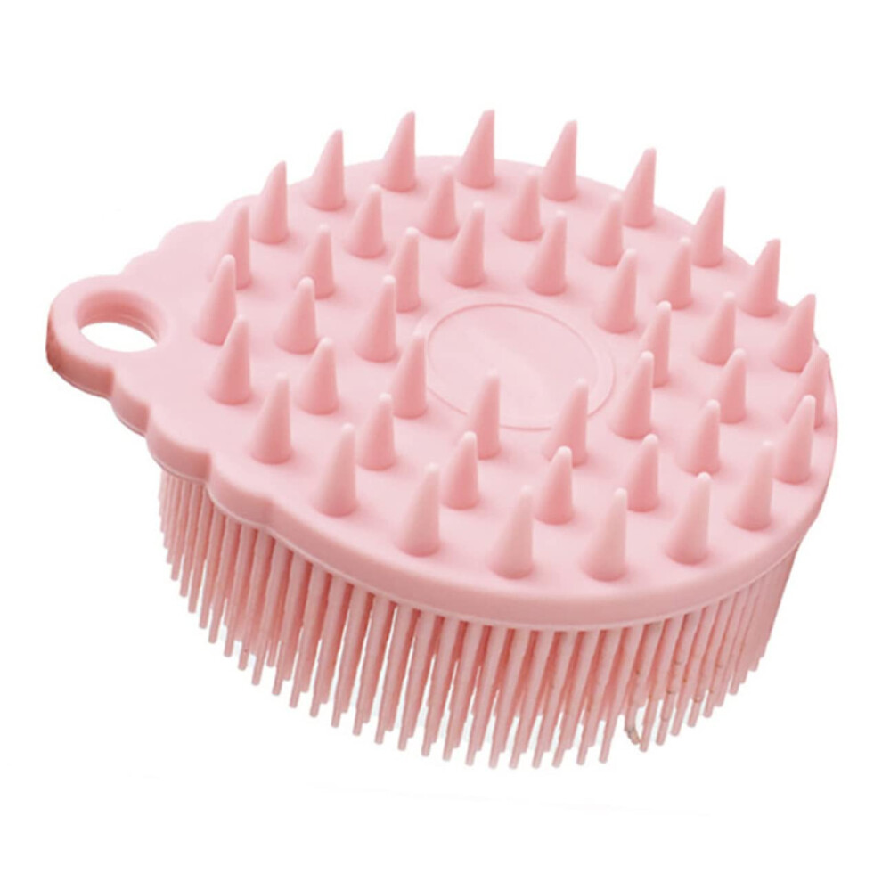 Silicone Bath Brush with DualSided Gentle Exfoliating Bristles for Sensitive Skin Shower Use