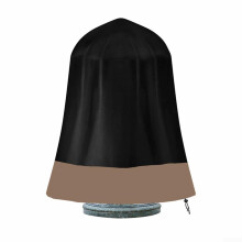 Woven Polyester Fabric Bird Bath Cover Durable Outdoor Cover Compatible With Standard Bird Baths One Size Fits Most