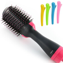 Hair Dryer Brush with Frizz Reduction Technology, One Step Volumizer for Fast Drying and Styling