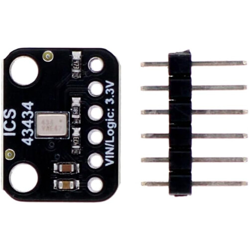 Audio Capture I2S MEMS Microphone Module ICS43434 With Low Pass Filter MiniModule For DIY Audio Projects 1