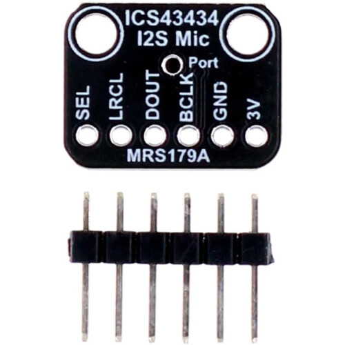 Audio Capture I2S MEMS Microphone Module ICS43434 With Low Pass Filter MiniModule For DIY Audio Projects 2