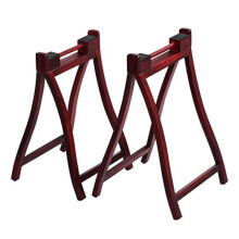 Portable Guzheng Stand Solid Wood Lightweight Foldable Design for Travel and Performances