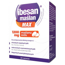 Ibesan Maslan MAX 60 tablets Quick Relief Painful IBS Syndrome