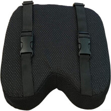Rowing Machine Seat Cushion for Coccyx Relief with NonSlip Strap Pad for Concept 2 Indoor Rower