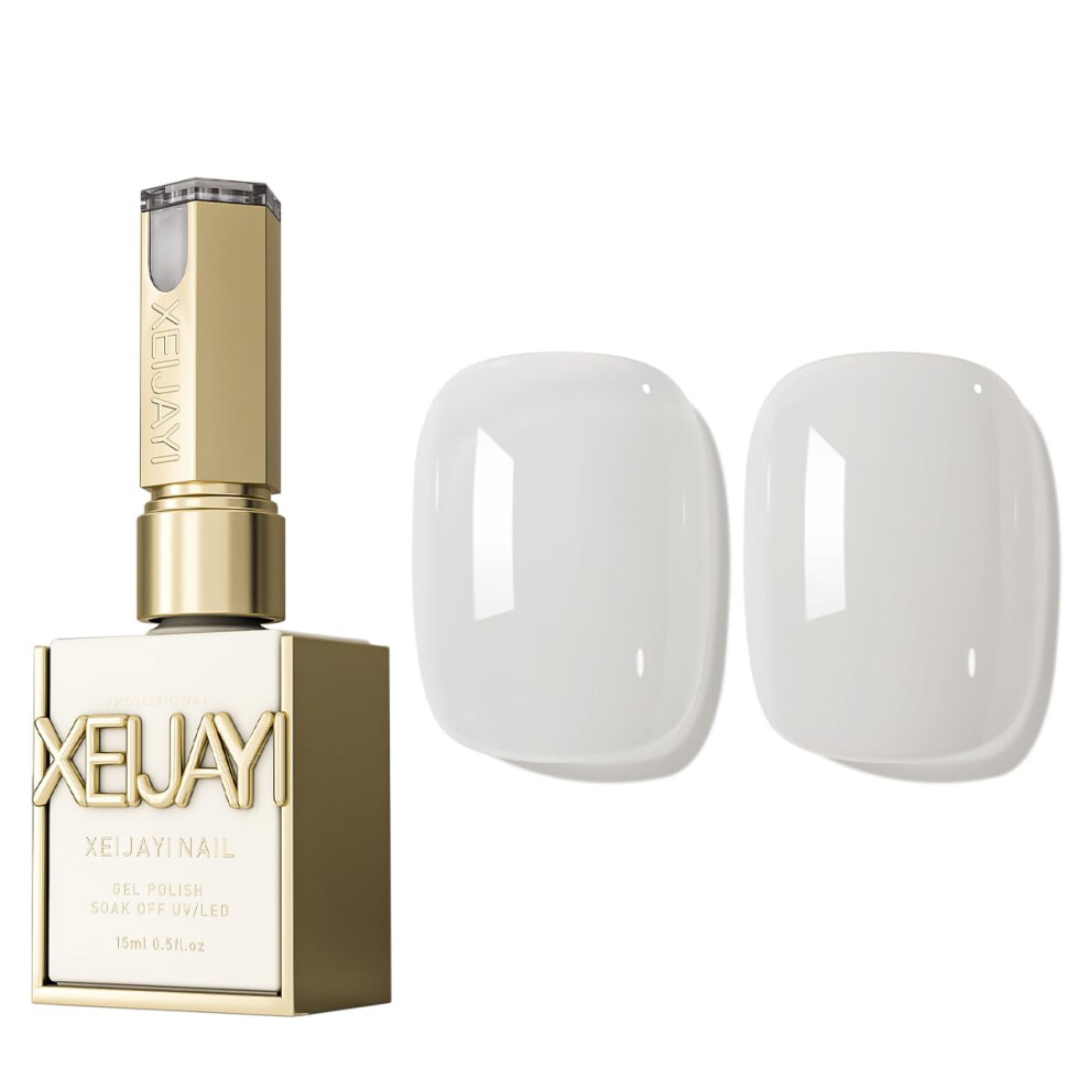 Gel Nail Polish No.02 Long Lasting Gloss Finish UV LED Curing Salon Quality Nail Art Gift