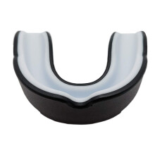 Sports Mouth Guard for Youth Age 9 and Below, Dual Layer Protection, Custom Fit with Vented Case