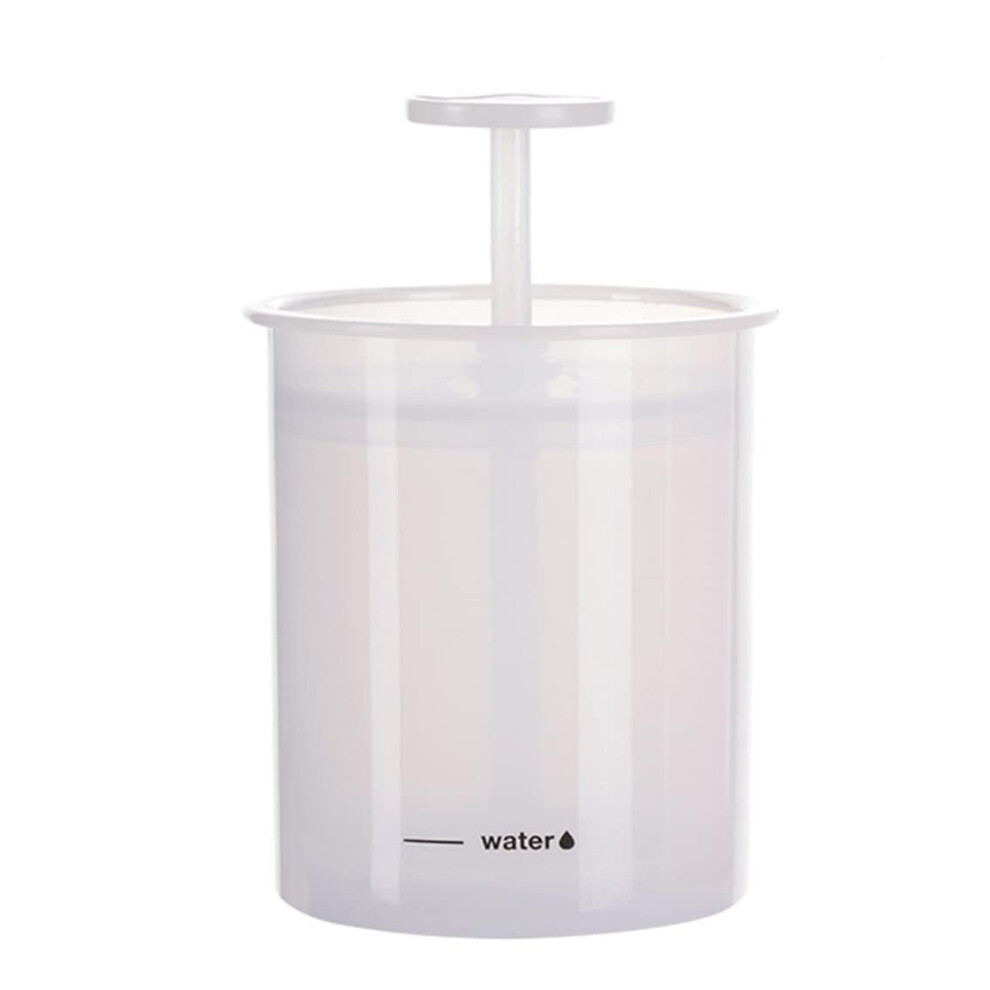 White Face Cleansing Foam Maker Cup With Rich Microbubble Wash For Gentle Skin Care Travel Size