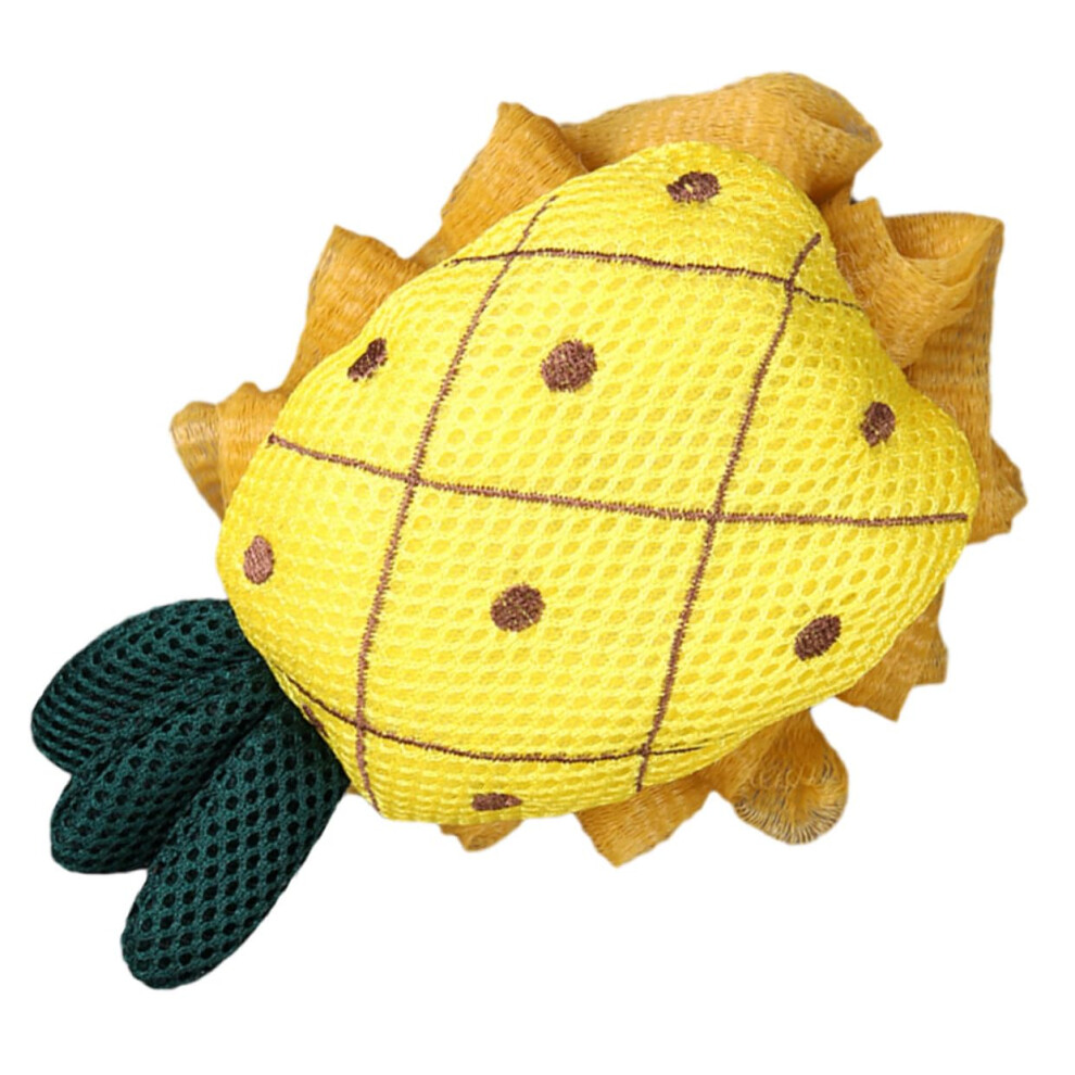 Bath Loofah Shower Body Scrubber for Gentle Exfoliation and Rich Foam, Foldable for Travel