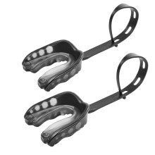 Football Mouth Guard with Strap, 2 Pack Sports Mouthguard for Youth and Adults Football Basketball Boxing