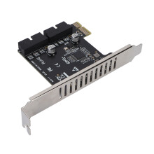 PH62 Tarjeta riser PCIe USB3.0 X4/X8/X16 19/20P