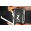 Automatic Cigarette Case with Built‑in Torch Lighter, 10 Pack, Refillable Butane, Black 84mm 4