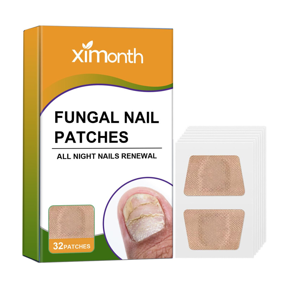 Nail  Patches for Damaged Nails  Overnight Restoration, Smoothing, Hydration, 32 Pieces