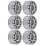 6Pcs Self Aligning Ball Bearing 2201 Double Row 10mm Inner Diameter 7