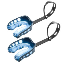 Football Mouth Guard with Strap 2 Pack, Triple Layer Protection, Custom Fit Youth Sports Mouthguard