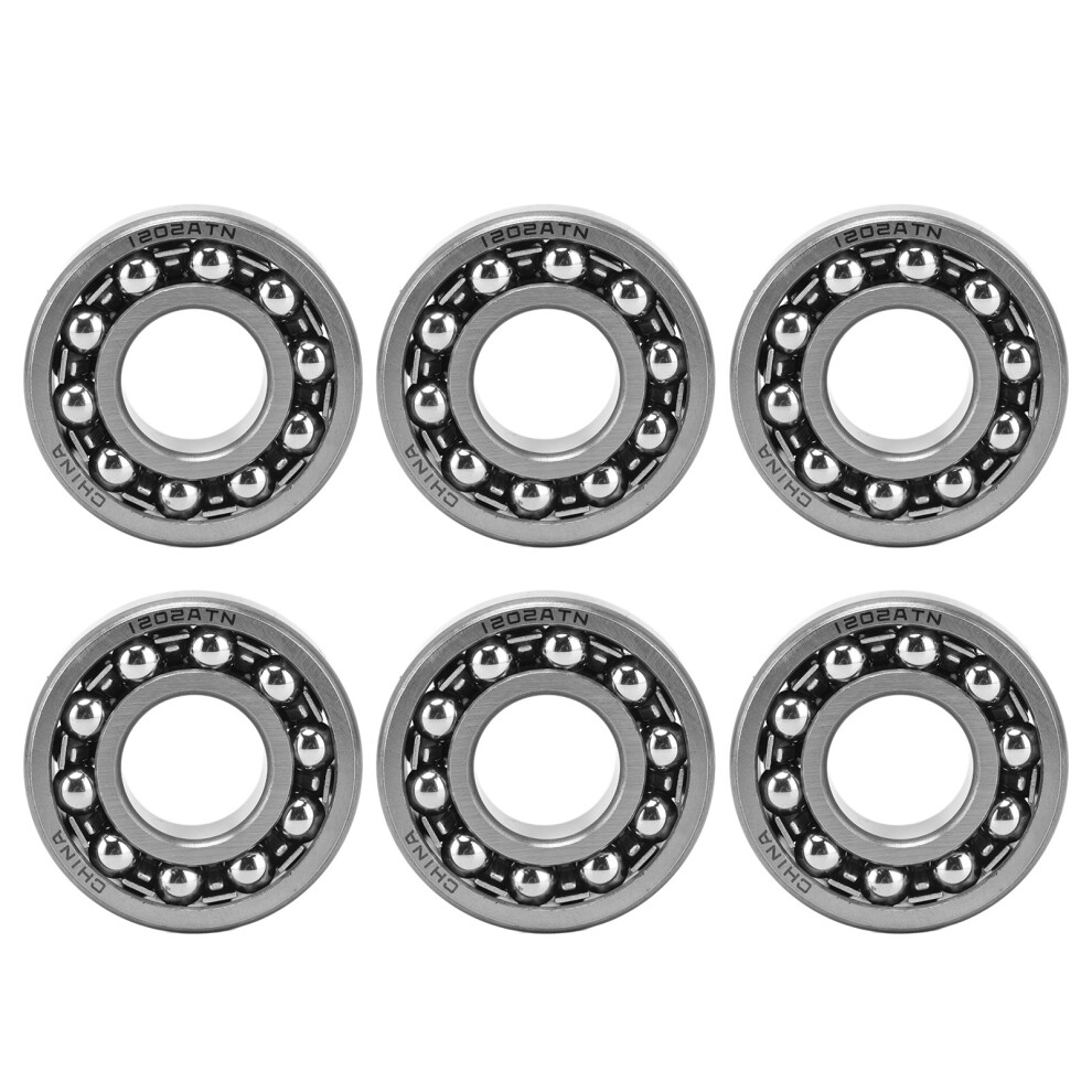 10Pcs Self-Aligning Ball Bearings 1202 Double Row 15Mm X 35Mm 5001382316074
