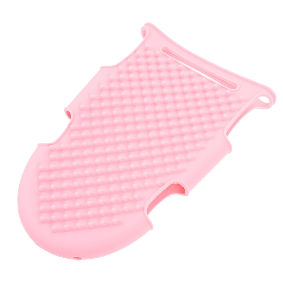 Silicone Body Scrubber with Deep Cleaning Bristles and Gentle Massage Texture for Shower and Back
