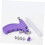 Stainless Steel Ear Piercing Kit with Precise Stud Alignment and OnePress Action, Purple 5