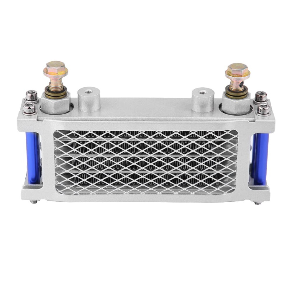 Motorcycle Oil Cooler Kit 65Ml Aluminum Radiator For Gy6 Engine Scooter Power Boost 9174973537915