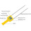Hay Humidity Tester, Backlit Digital LCD Display Hay Bale Water Content Meter with Probe 4