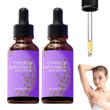 2PCS Hair Removal Serum with Cyperus Rotundus Oil, 60ml, Soothing Care for All Skin Types
