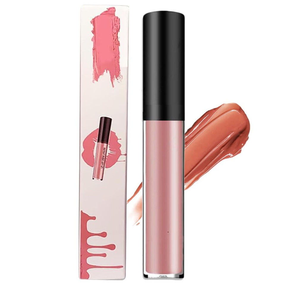 Long Lasting Lip Gloss Set 12 Colors Waterproof Matte Liquid Lipstick Moisturizing Finish #02