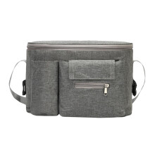 Stroller Organizer with Bottle Holder, Large Capacity Diaper Bag for Travel, MultiPocket Design