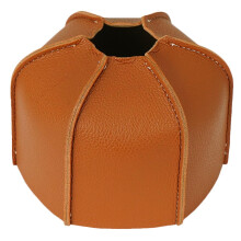 Gas Tank Cover PU Leather Camping Cylinder Bag Retro Style for Outdoor Cooking BBQ Picnic