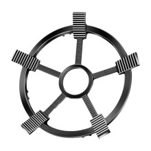 24.8cm Cast Iron Wok Ring for Gas Stove, Durable Non‑Slip Support with Windproof Flame Design