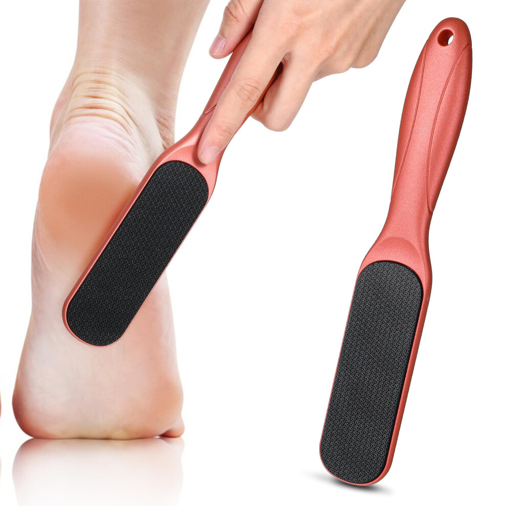 Gold Foot Callus Remover Nano Glass Foot File With Dualsided Abrasion For Smooth Feet Rose