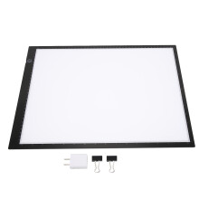 Caja de luz para calcar arte, brillo regulable, alimentada por USB, interruptor táctil, ultradelgada, portátil, iluminación uniforme, luz LED sin