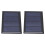 2V 210mA Polysilicon Mini Solar Panel 80x50mm for DIY Projects 10