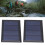 2V 210mA Polysilicon Mini Solar Panel 80x50mm for DIY Projects 12