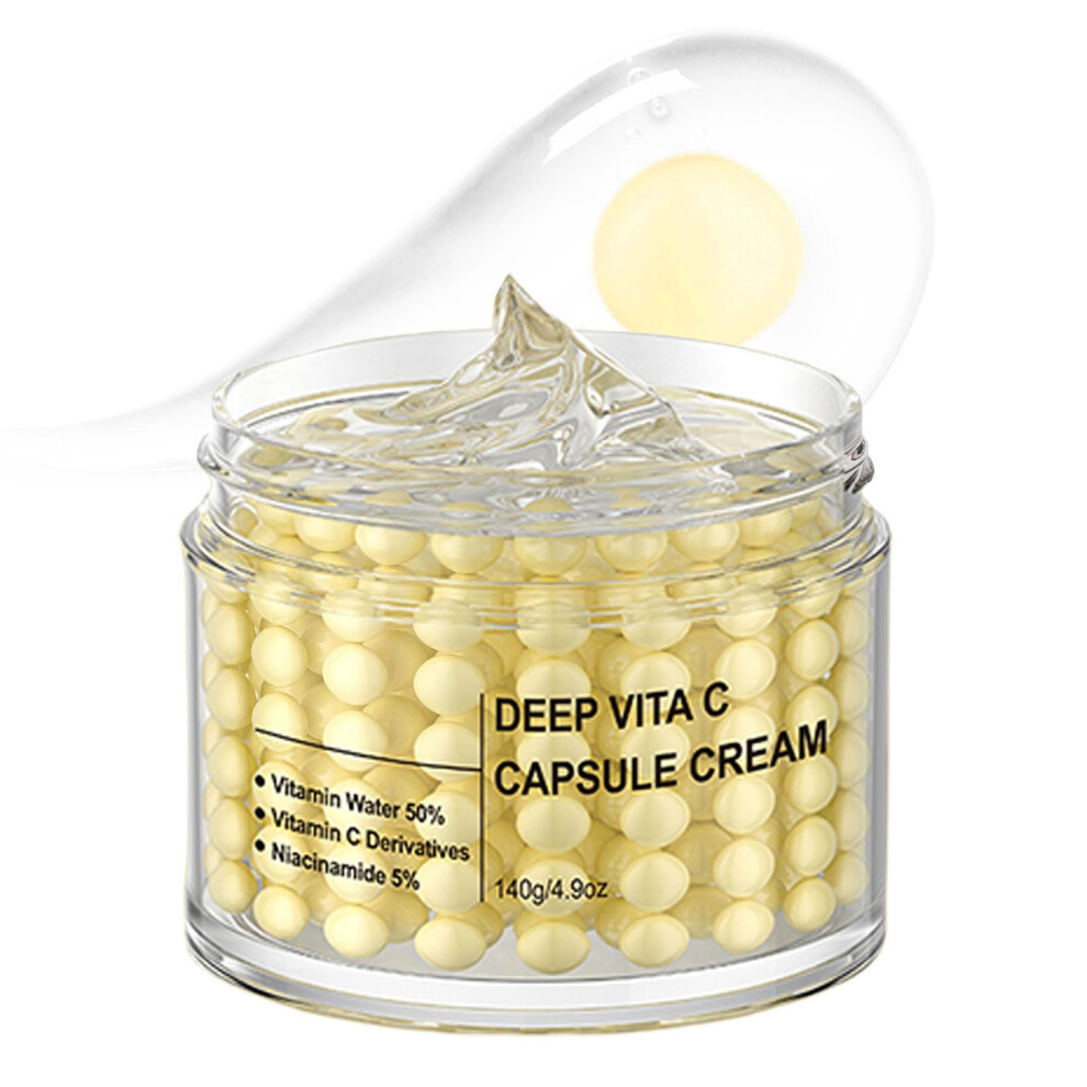 Cream Vitamin C Face With Niacinamide, Anti Aging Moisturizer For Wrinkles, Hydrating 4.9Oz