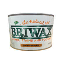 NEW Formula Briwax Wax Polish Antique Mahogany 400g